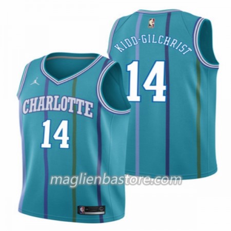 Maglia NBA Charlotte Hornet Michael Kidd-Gilchrist 14 Jordan Classic Edition Swingman - Uomo